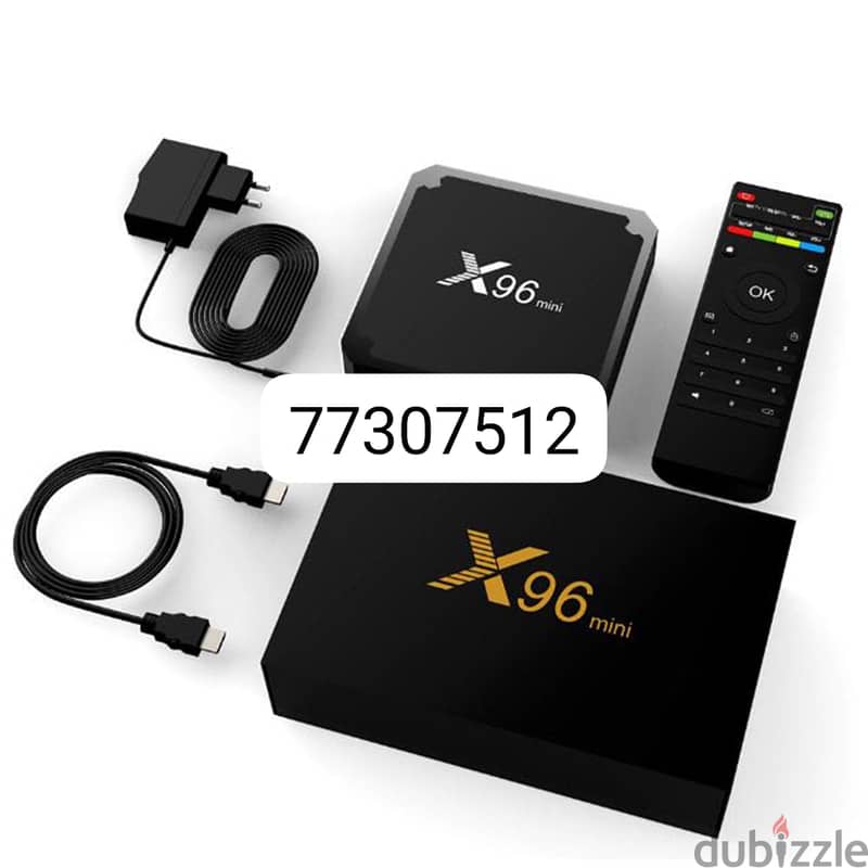 X96 Tv box with one year subscription 0