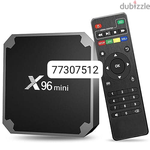 X96 Tv box with one year subscription 1