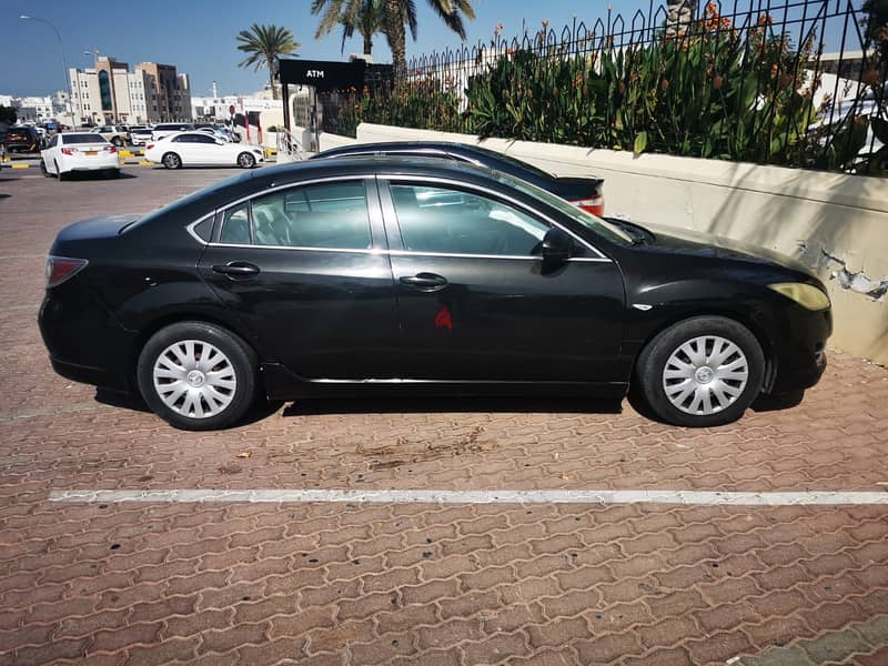 Mazda 6 Black color 2008 for sale at Al Qurm 0