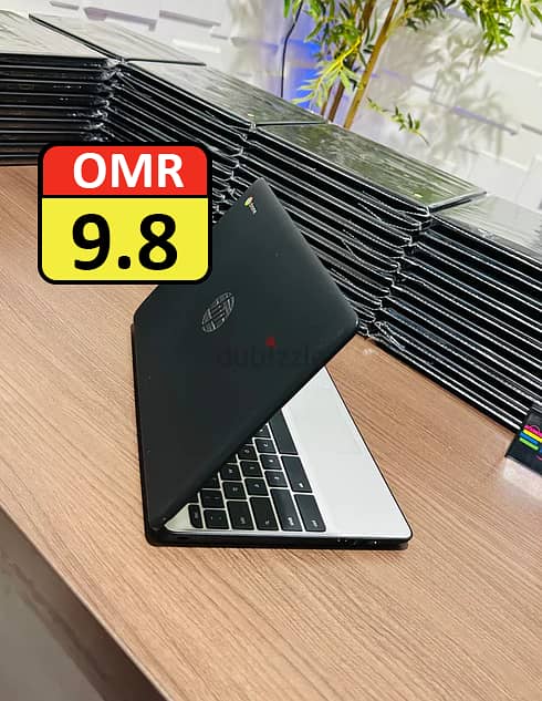 9.8 OMR ! OFFERS ! HP CHROMEBOOK LAPTOPS | 4GB RAM 16GB STORAGE 1