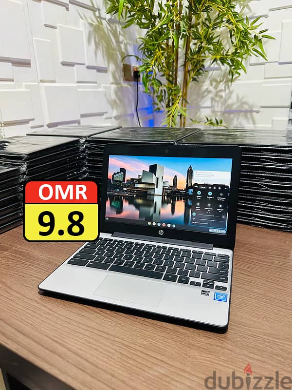 9.8 OMR ! OFFERS ! HP CHROMEBOOK LAPTOPS | 4GB RAM 16GB STORAGE 2