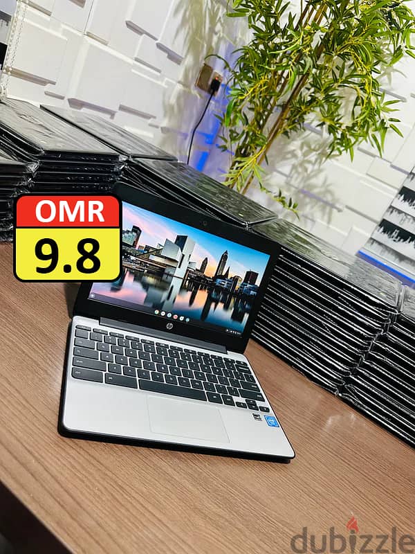 9.8 OMR ! OFFERS ! HP CHROMEBOOK LAPTOPS | 4GB RAM 16GB STORAGE 3