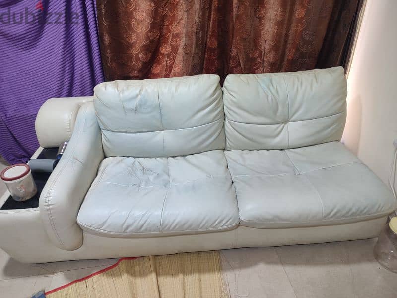 sofa . with table ,working rolling chair with small dressing table 0