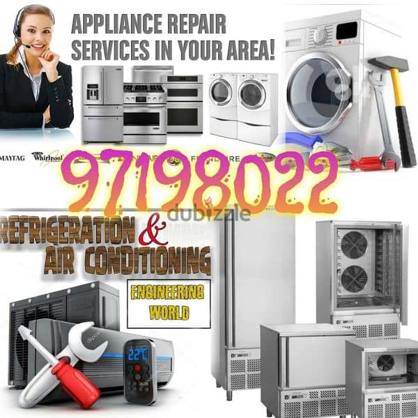 Ac washing machine and rafegrater repair 0