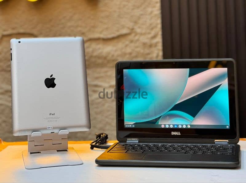 لابتوب ديل Dell + ايباد 1