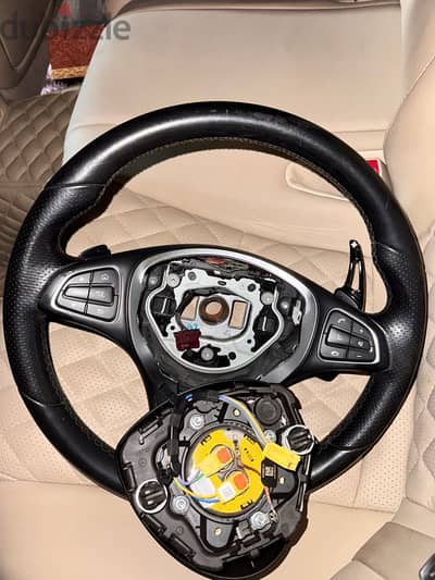 original good condition c300 2018 steering wheel