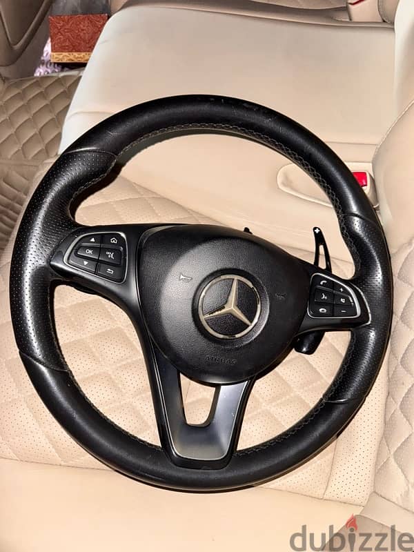 original good condition c300 2018 steering wheel 1