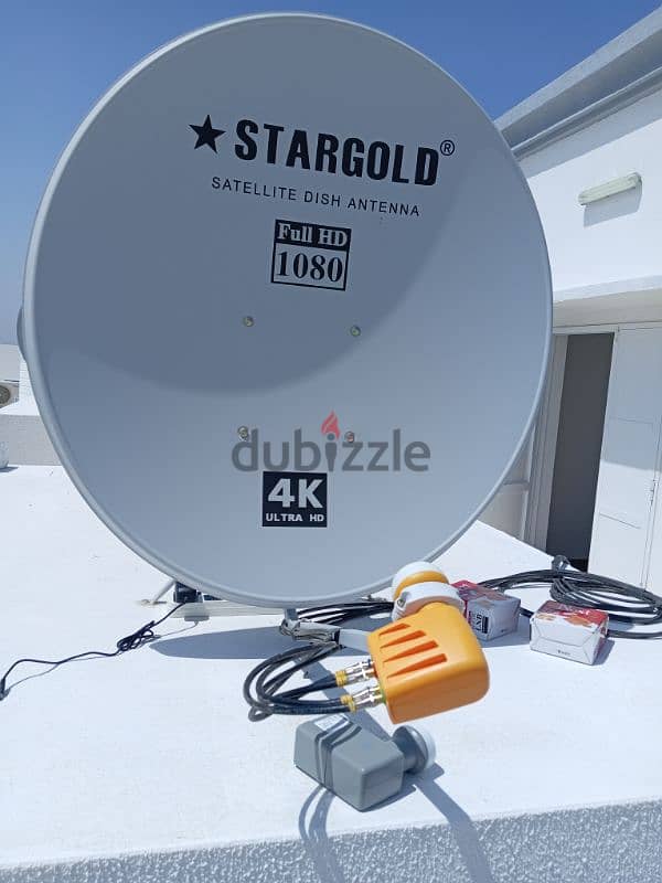 Installation of Satellite Dish 1