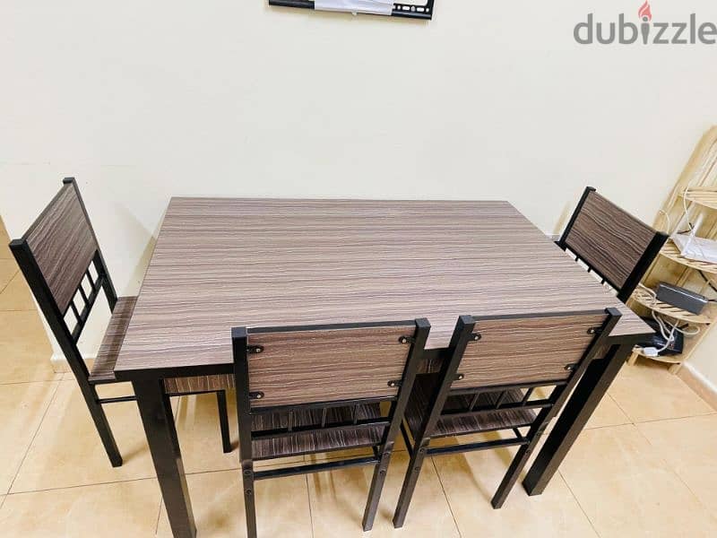 Dining table with chair 0