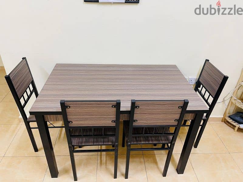 Dining table with chair 2