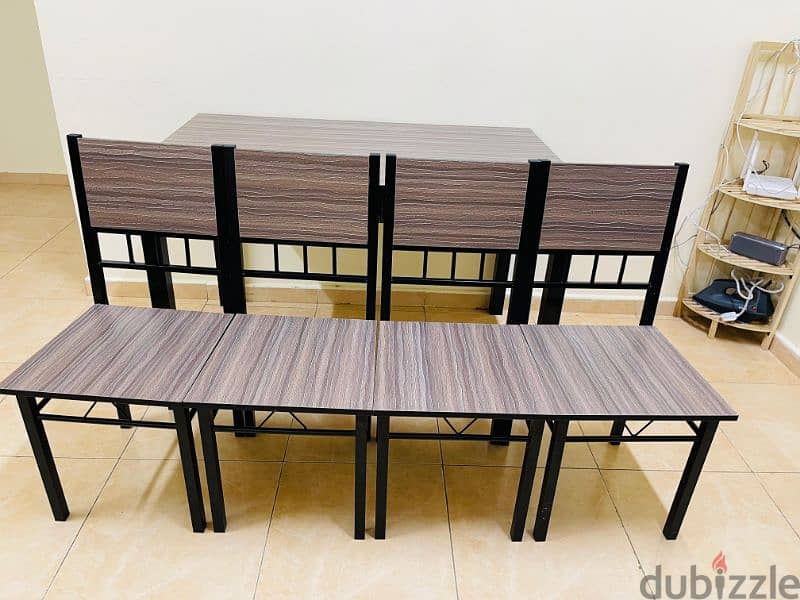 Dining table with chair 4