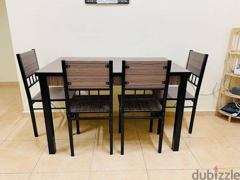 Dining table with chair 5