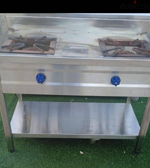 2 burner stove urgent sale. 55 riyal only 0