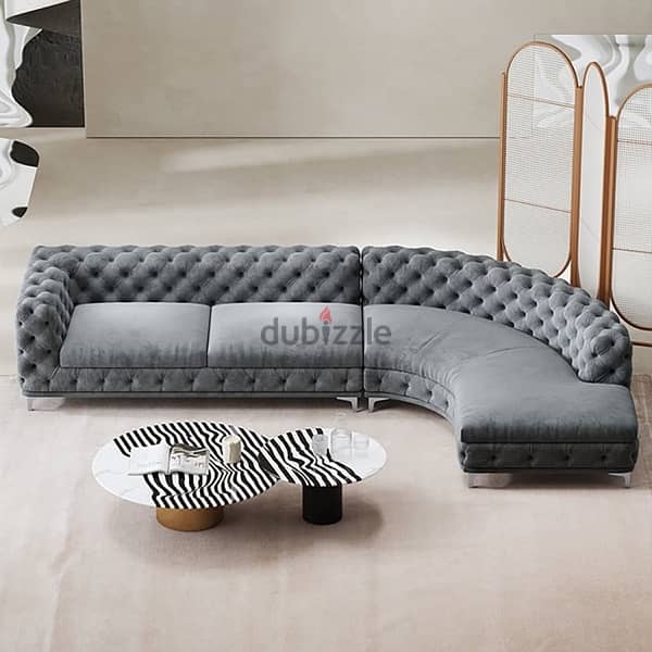 l shape sofa with bad making 0