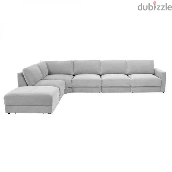 brand new l shape sofa with bad making 4