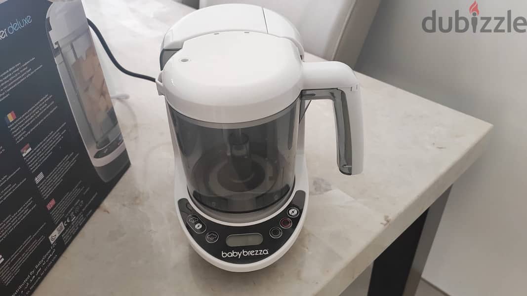 baby brezza food maker + juice maker + bottle warmer 1