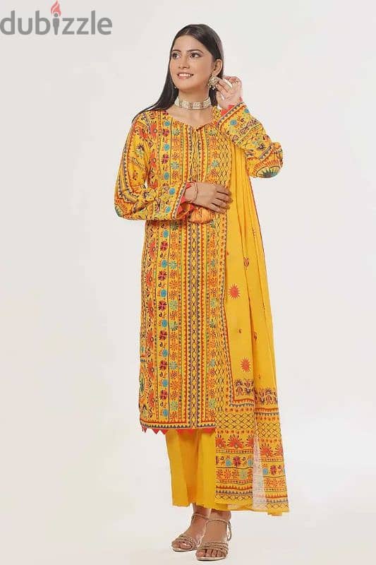 Ladies Lawn Suits 3 Piece 3