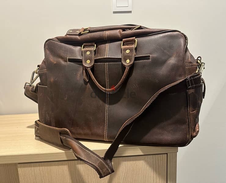 Genuine Leather Bag Laptop 1