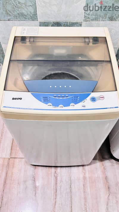 Sanyo fully automatic 7kg washing machine for sale