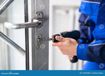 lock door open and fix repair locksmith service