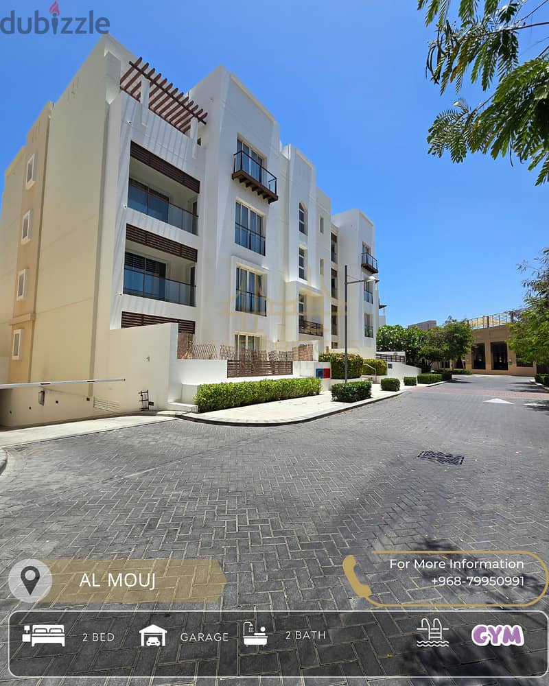 LUXURIOUS 2 BR APARTMENT AVAILABLE FOR RENT IN AL MOUJ 0