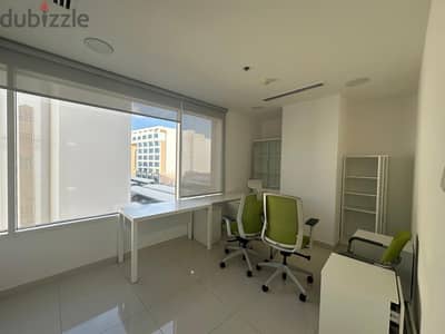 674 SQM Furnished Office Space in Qurum