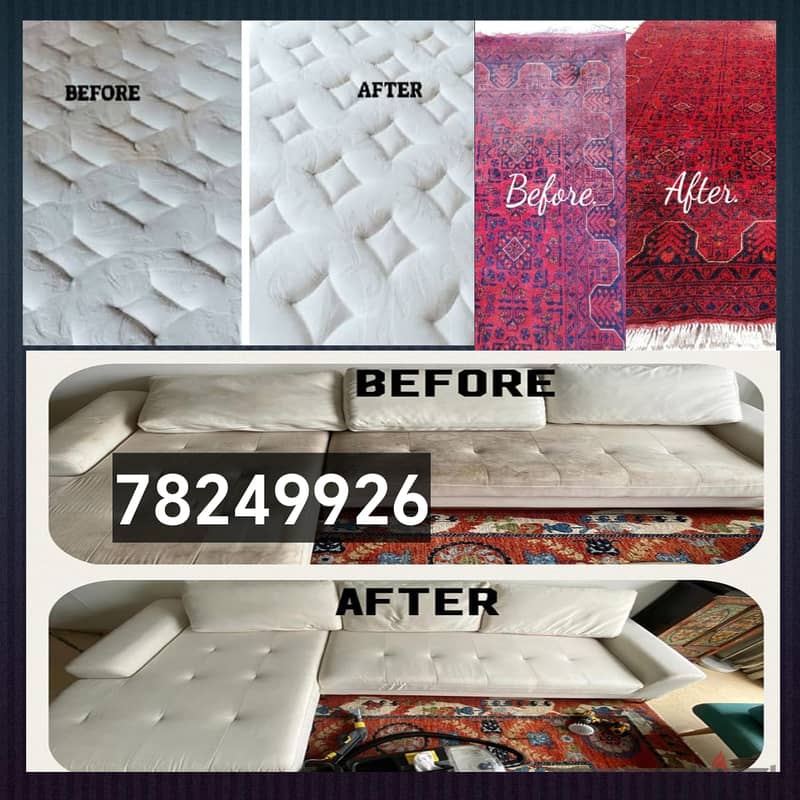 Sofa /Carpet /Metress Cleaning Service available in All Muscat 2