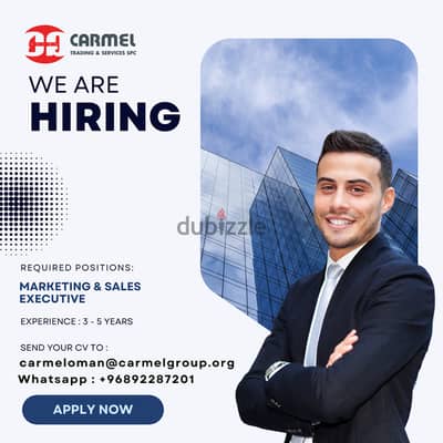 Marketing and Sales Executive