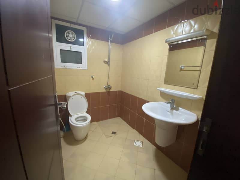 Fully Furnished spacious room + private attached bathroom in Al Ghubra 4