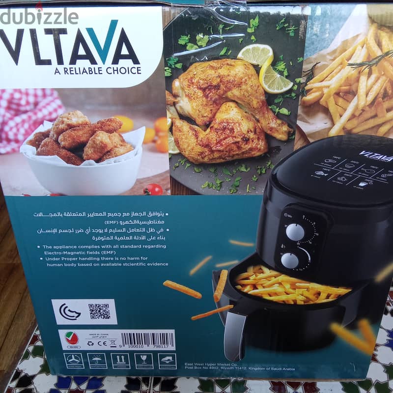 VLTAVA AIR FRYER 3.6L (New) 1