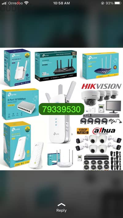 We do all type of CCTV Cameras  HD Turbo Hikvision