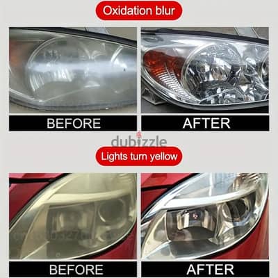 Easy-Apply Headlight Restoration Polish - Removes Oxidation & Yellowin