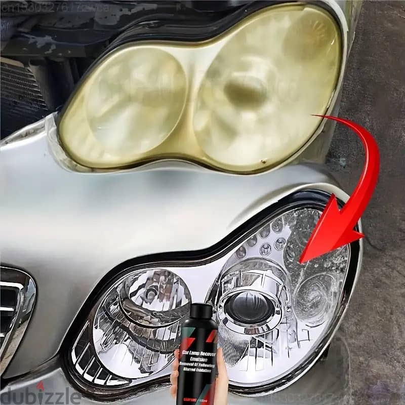 Easy-Apply Headlight Restoration Polish - Removes Oxidation & Yellowin 2