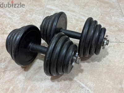 10 kg (each) Dumbells For sell @ Very low Price