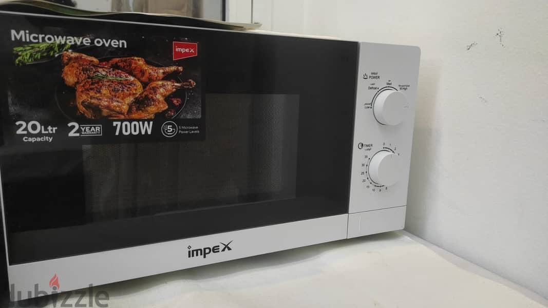 Impex microwave oven 20 ltr 0