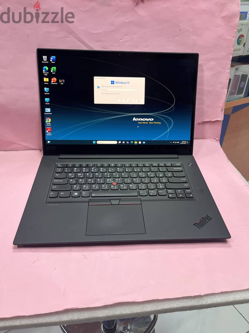 4GB NVIDIA GRAPHICS 4K TOUCH CORE i7-H 32GB RAM 512GB SSD LENOVO THINK 1