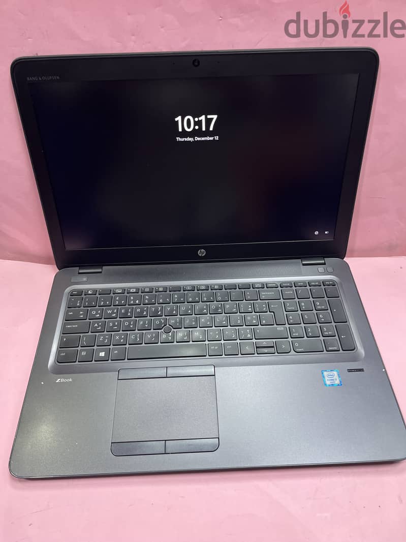 HP ZBOOK 15u G3 2GB AMD GRAPHICS CORE I7 16GB RAM 512GB SSD 15.6 INCH 4