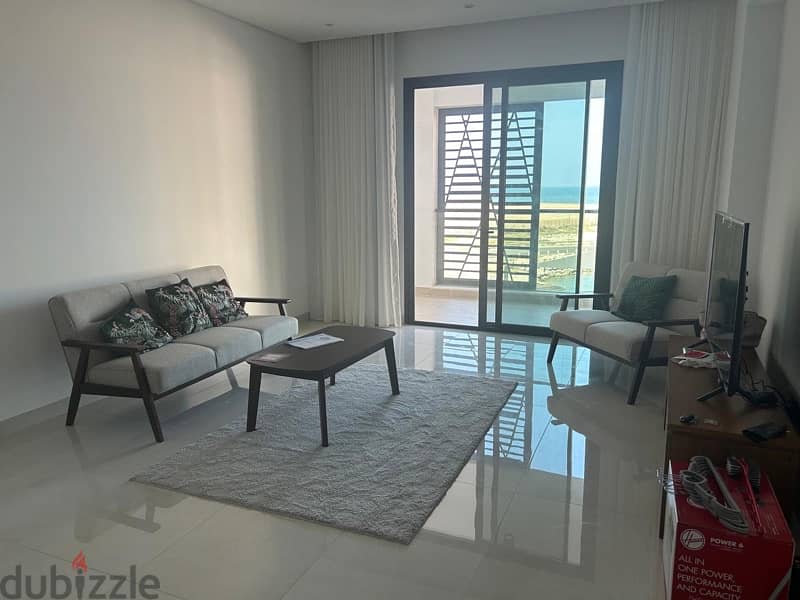 Sea & pool view 2 bhk on 1st floor for rent in Lagoon Al Mouj Muscat 7