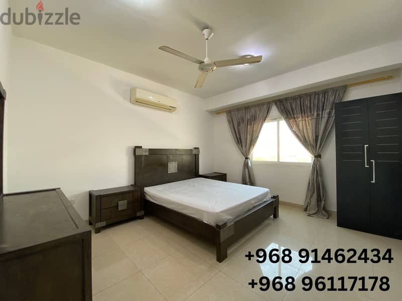 Fully Furnished room with attached bathroom available in Al Ghubrah 0