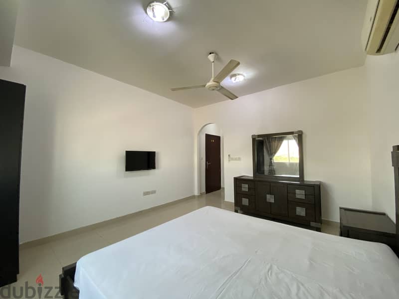 Fully Furnished room with attached bathroom available in Al Ghubrah 1