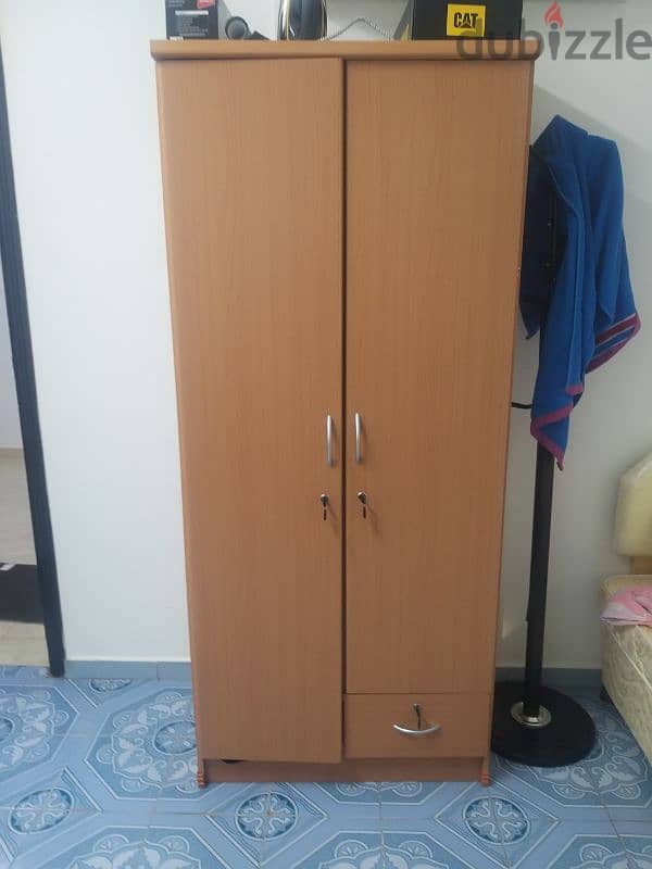 rarely used cupboard and coat for urgent sale 1