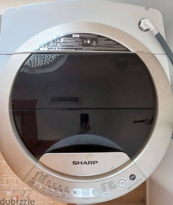 Samsung refrigerator and washing machine together, only 85 OMR 16