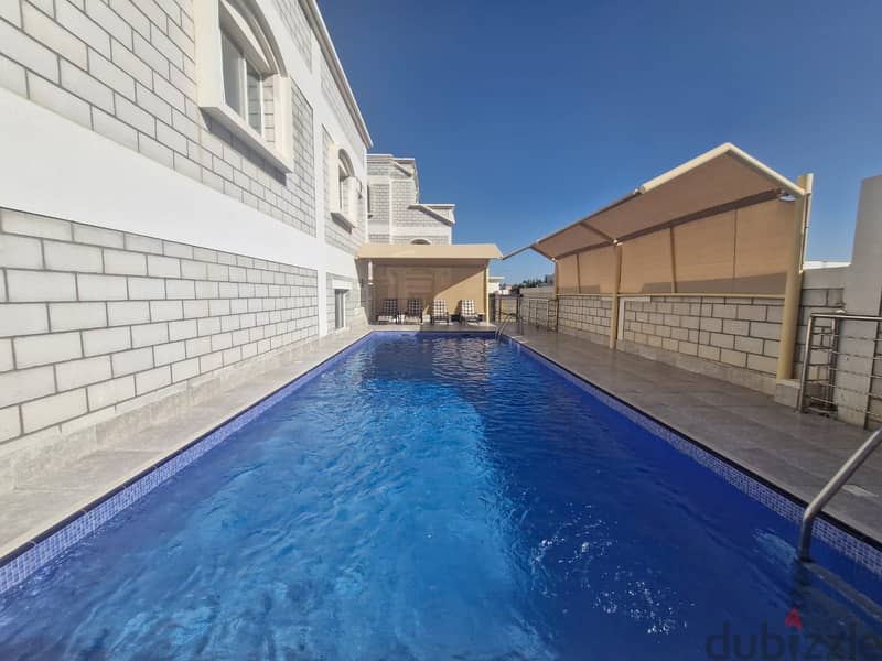 6 BR Stunning Villa in Bousher with Shared Pool 1