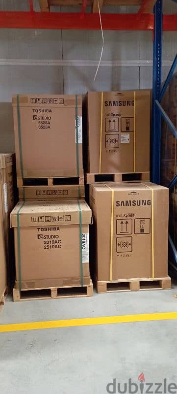 Empty Photocopiers Cartoon Boxes with thermocoal 1