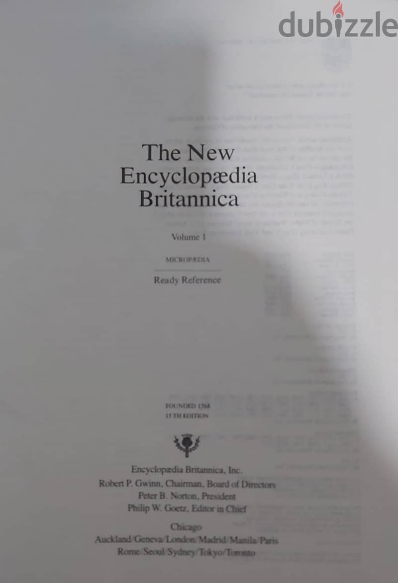 Encyclopedia Britannica (Complete set) 1991 3