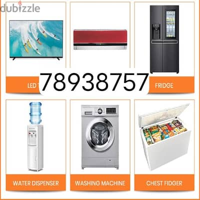 24/7 available at your door step Refrigerators & freezer Technicians.