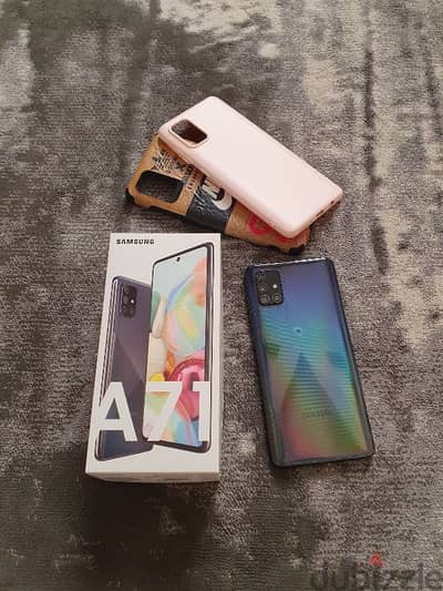 Samsung a71 (dual sim) 128gb 8gb excellent condition