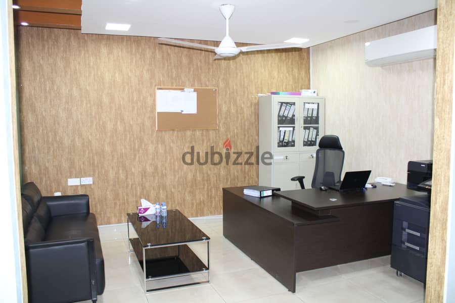 Furnished Office Space for Rent at Road 9 Mabelah Sanaiya 0