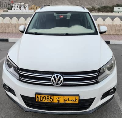 Volkswagen Tiguan 2014 GCC Model for Sale in Sohar(Expat Leaving Oman)