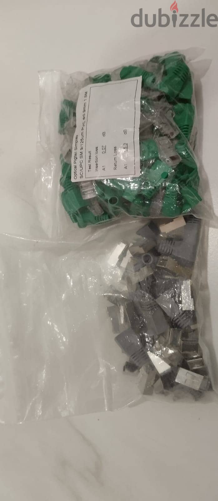 100 pcs RJ45 connector with sleeves 0